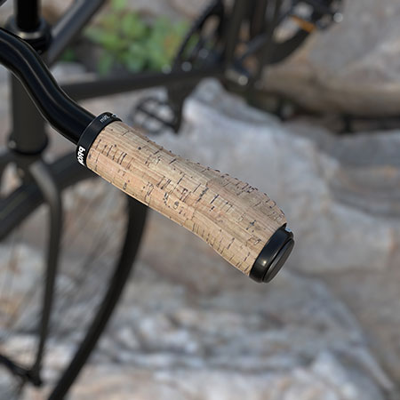 Grips Handlebar Cork - G-600 (Lock On)