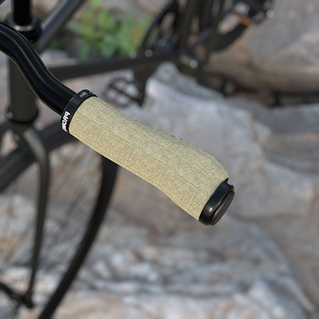 Bike manubrium Grips - R-PET 600 (Lock-On)