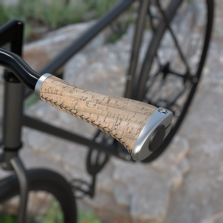 Cork Bicycle Grips - G-700 (Lock On)