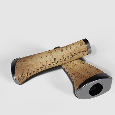 Cork Bicycle Grips - G-700 (Lock On)